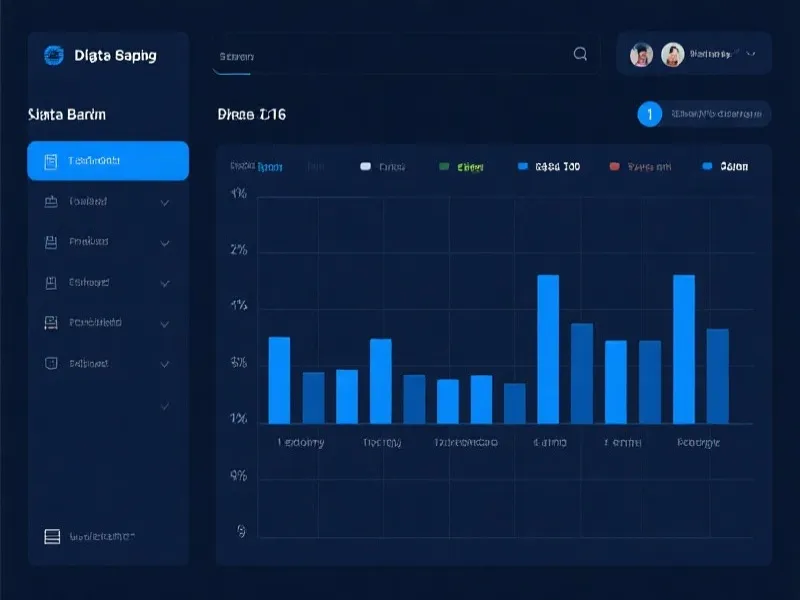 Blue Ball Chart Interface